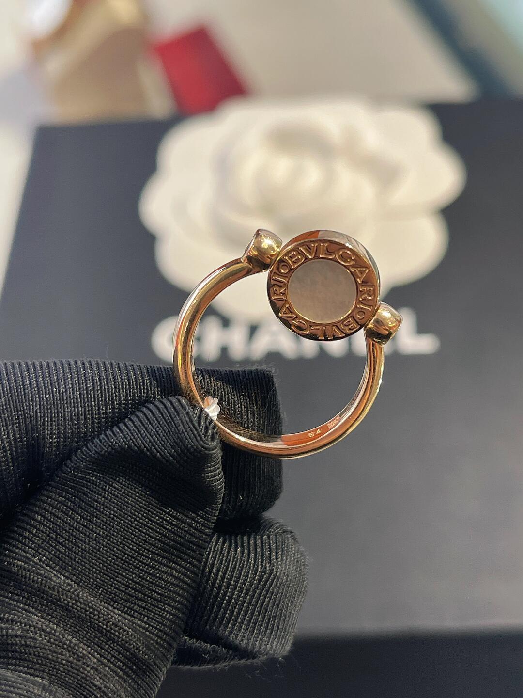 Bvlgari Double Sided Bvlgari Ring - Best Replica Jewelry™