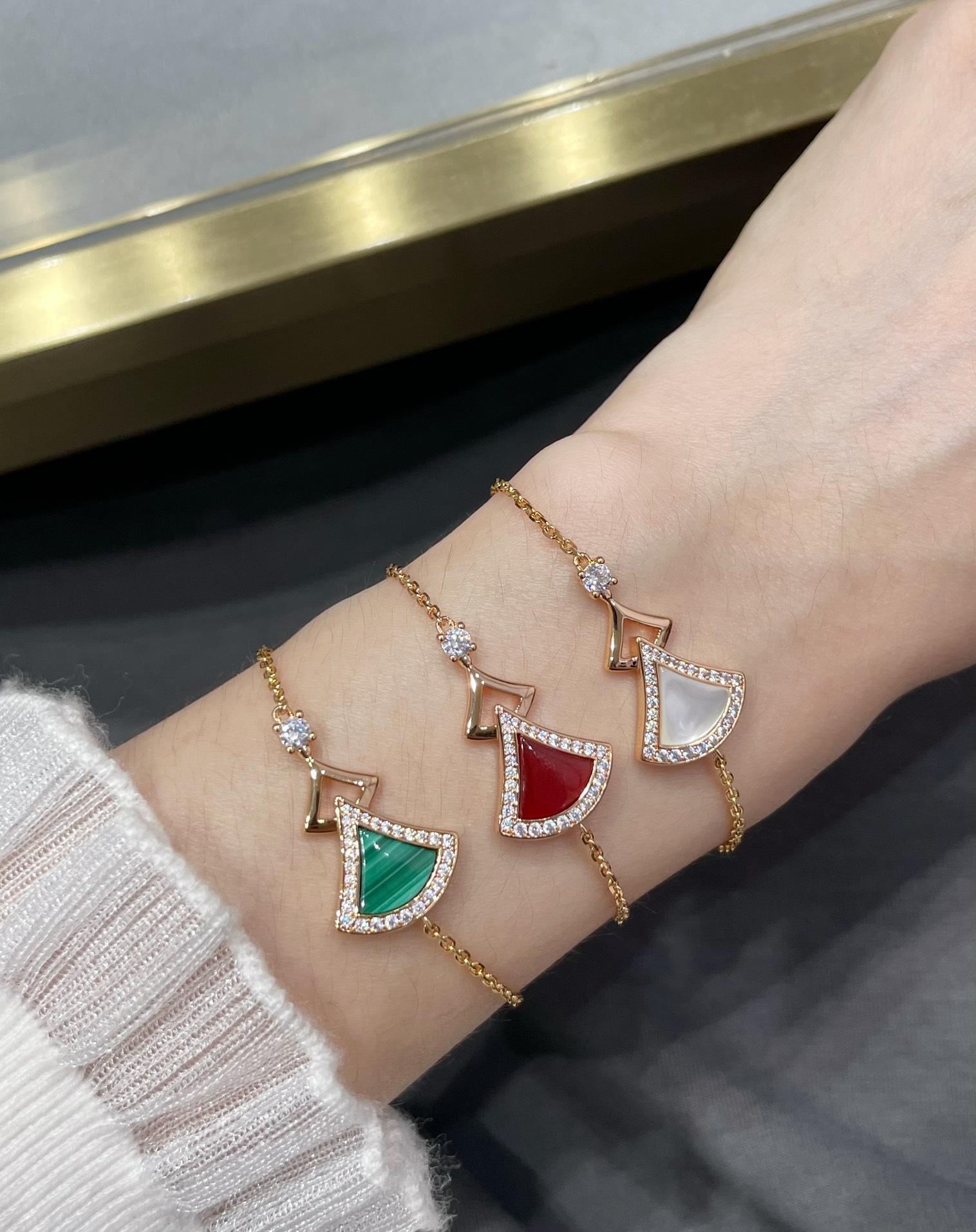 Bvlgari Rose Gold Divas' Dream Bracelet