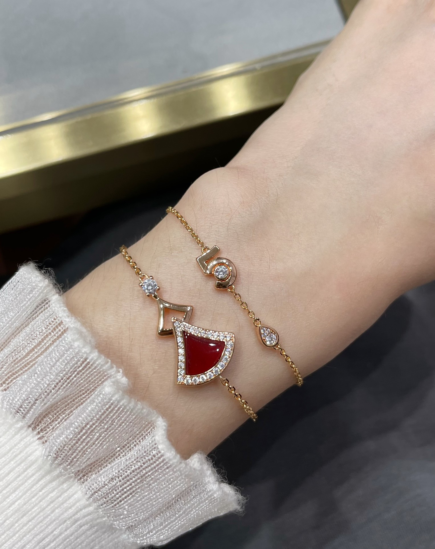 Bvlgari Rose Gold Divas' Dream Bracelet