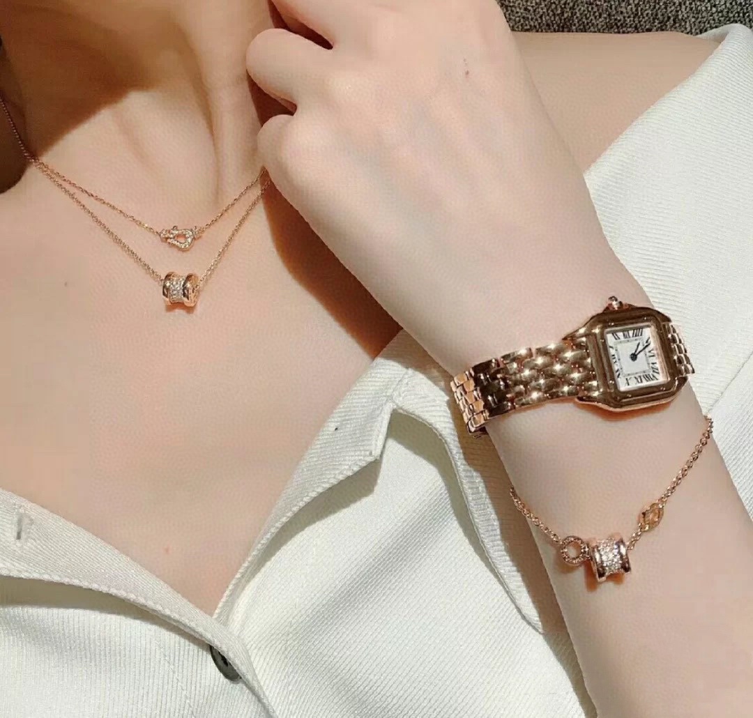 Dupe Bvlgari Diamond Paved B.zero1 Bracelet