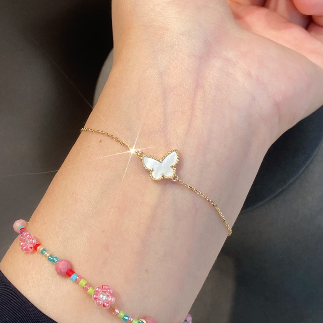 Dupe Van Cleef & Arpels Fauna Sweet Butterfly Bracelet 1 Motif