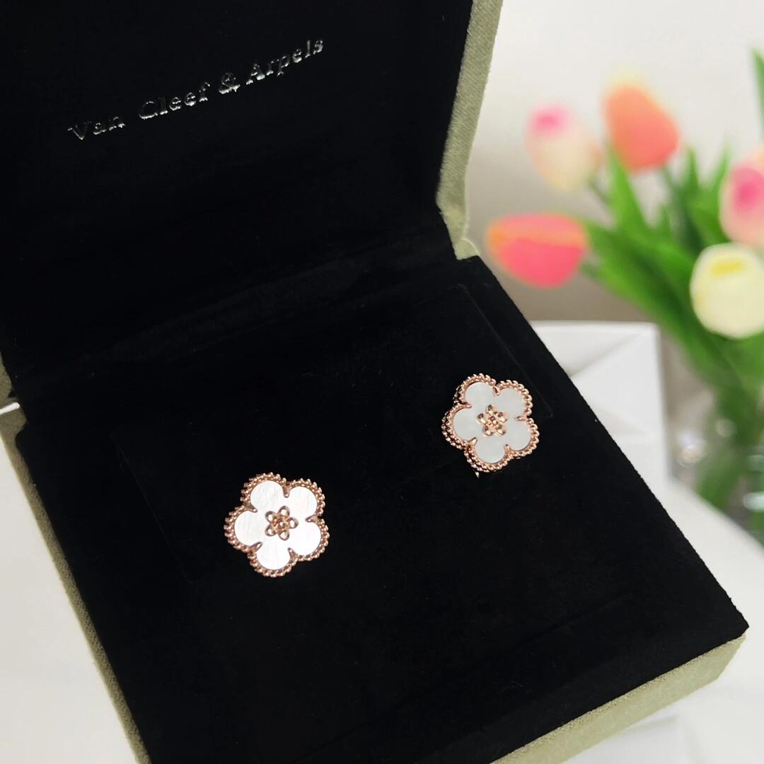 Dupe Van Cleef & Arpels Lucky Spring Earrings Bracelet Necklace