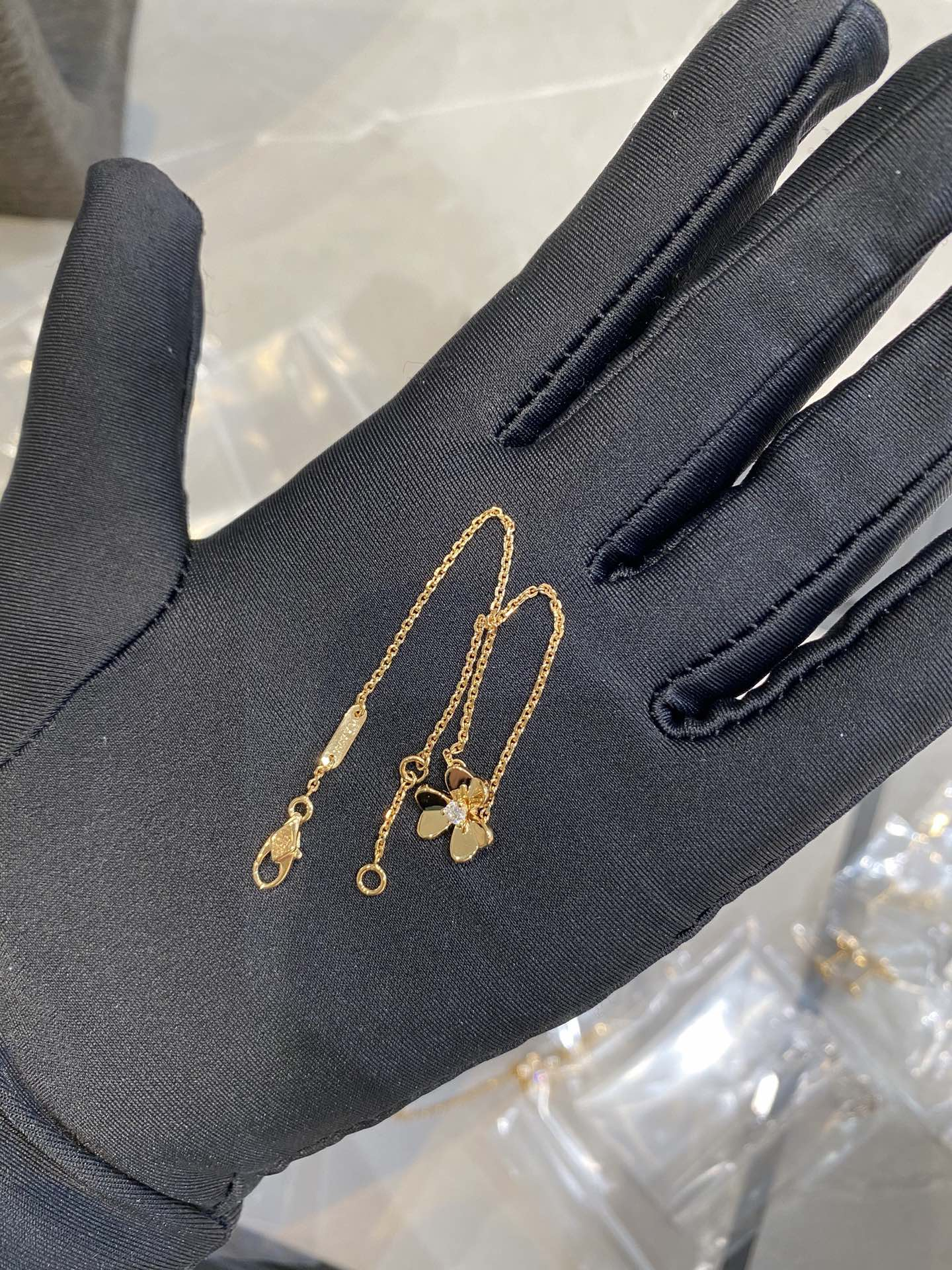 Dupe Van Cleef & Arpels Flora Earrings Bracelet Necklace, 1 Motif