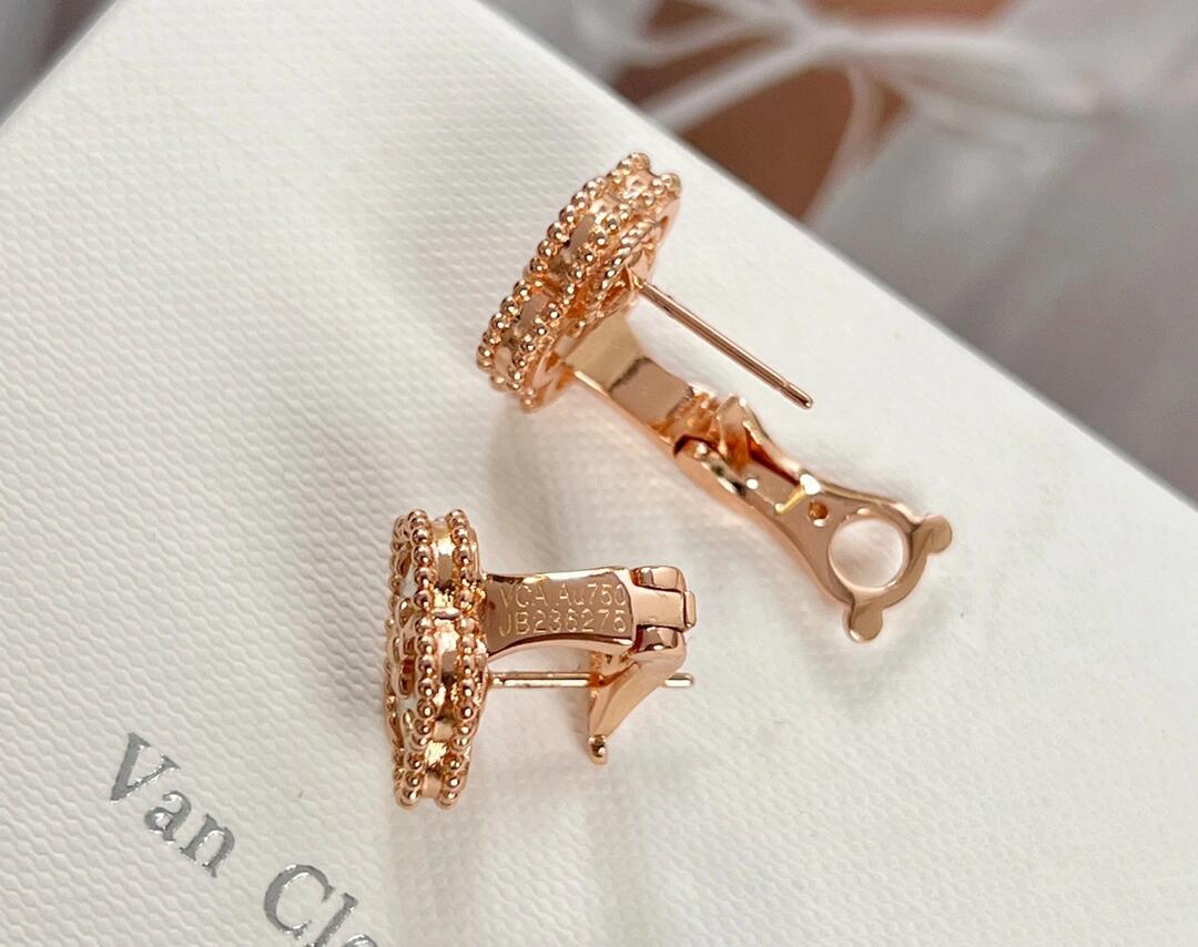 Dupe Van Cleef & Arpels Lucky Spring Earrings Bracelet Necklace