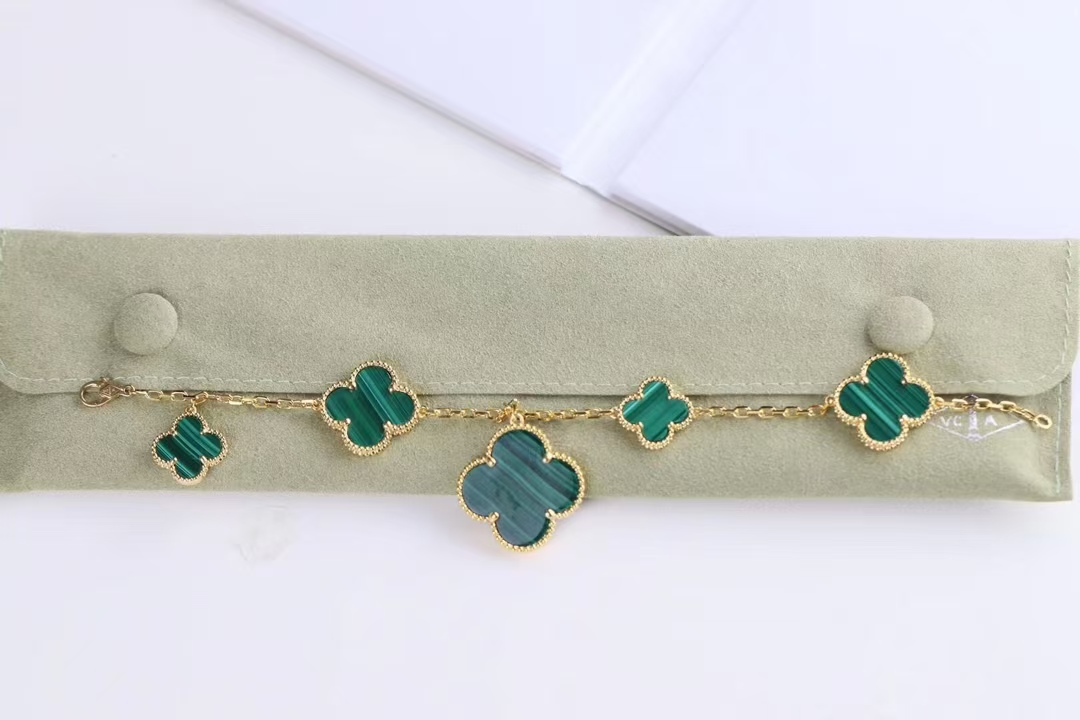 Dupe Van Cleef & Arpels Magic Alhambra Bracelet 5 Motifs