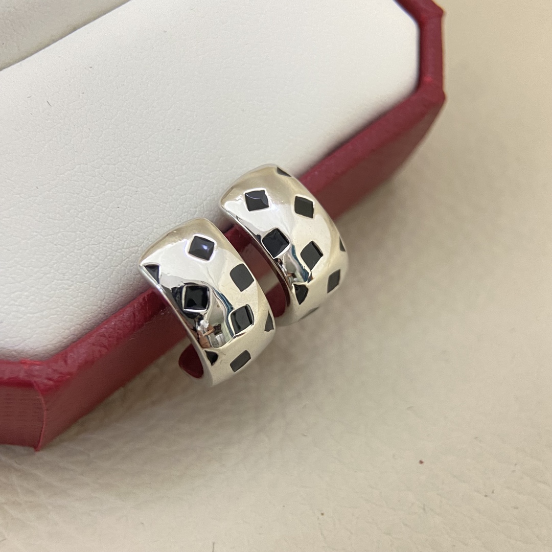 Dupe Cartier Leopard Panthère de Stud Earrings