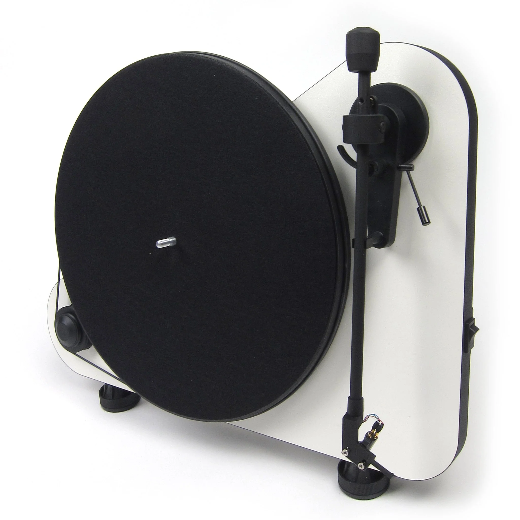 Pro-Ject: Vertical Turntable Right w/ Bluetooth - White (VT-E BT R) - (Open Box Special)