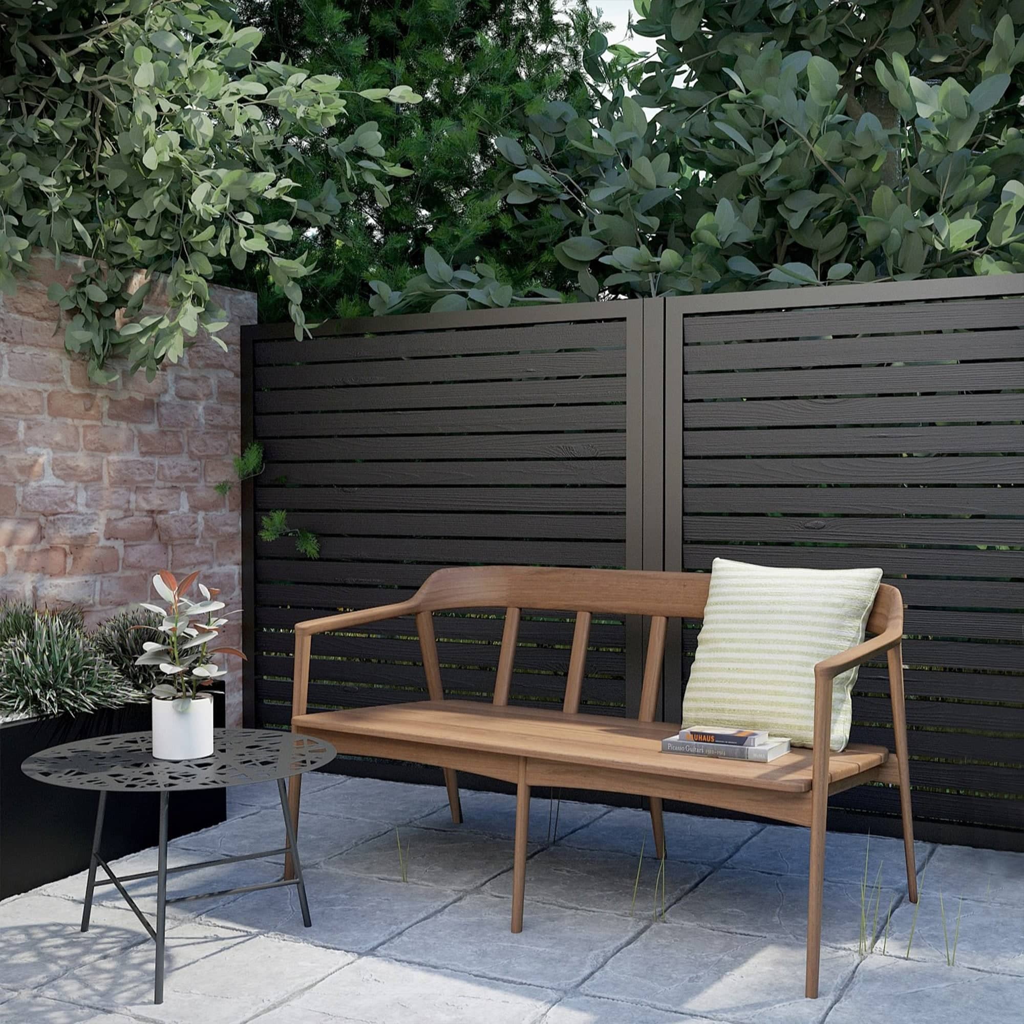 Grasshopper Outdoor Bench - Teak