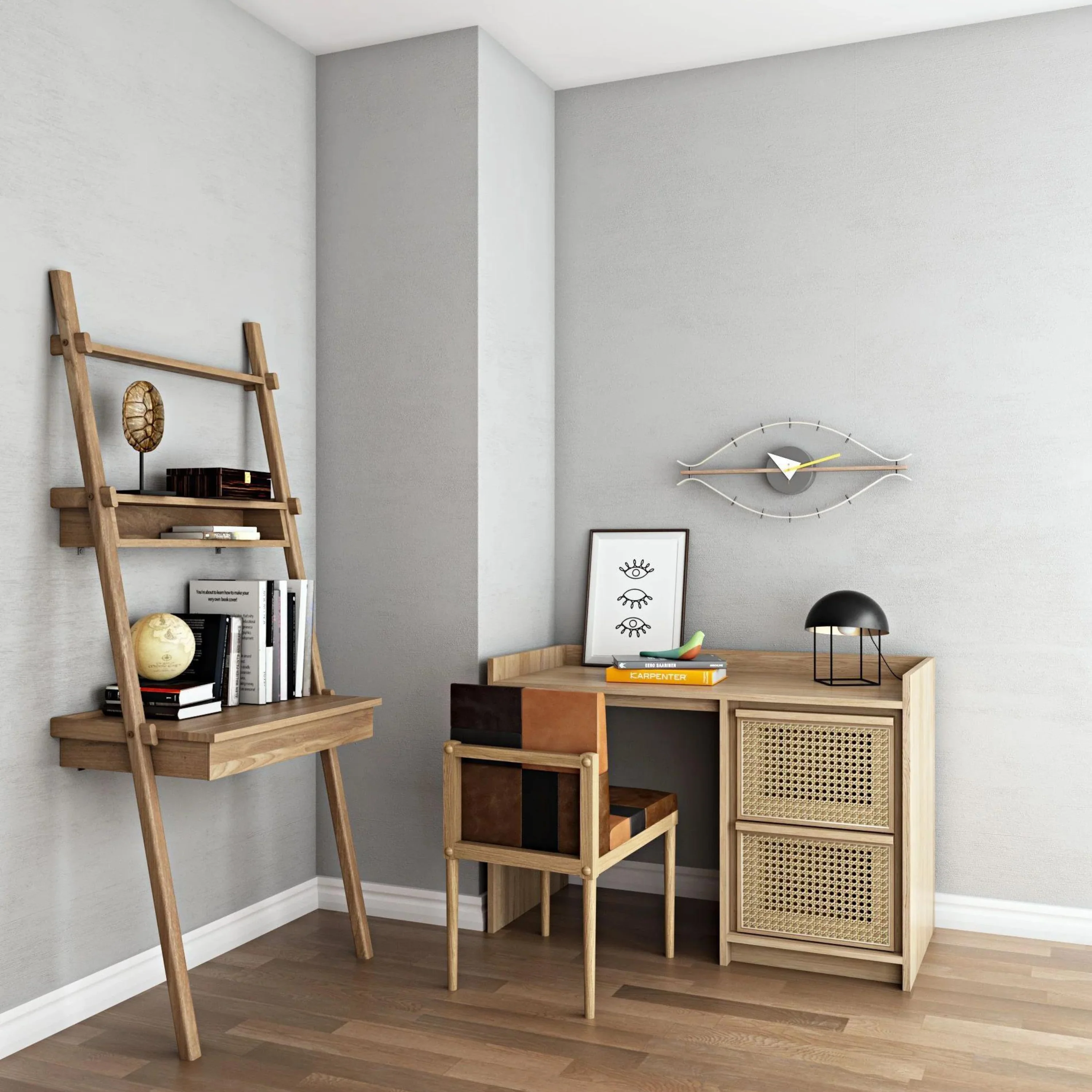 Roots Desk - Oak