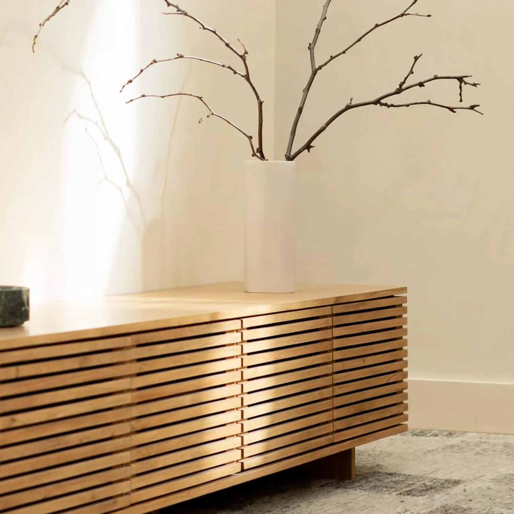 Linear Entertainment Unit 120cm - Oak