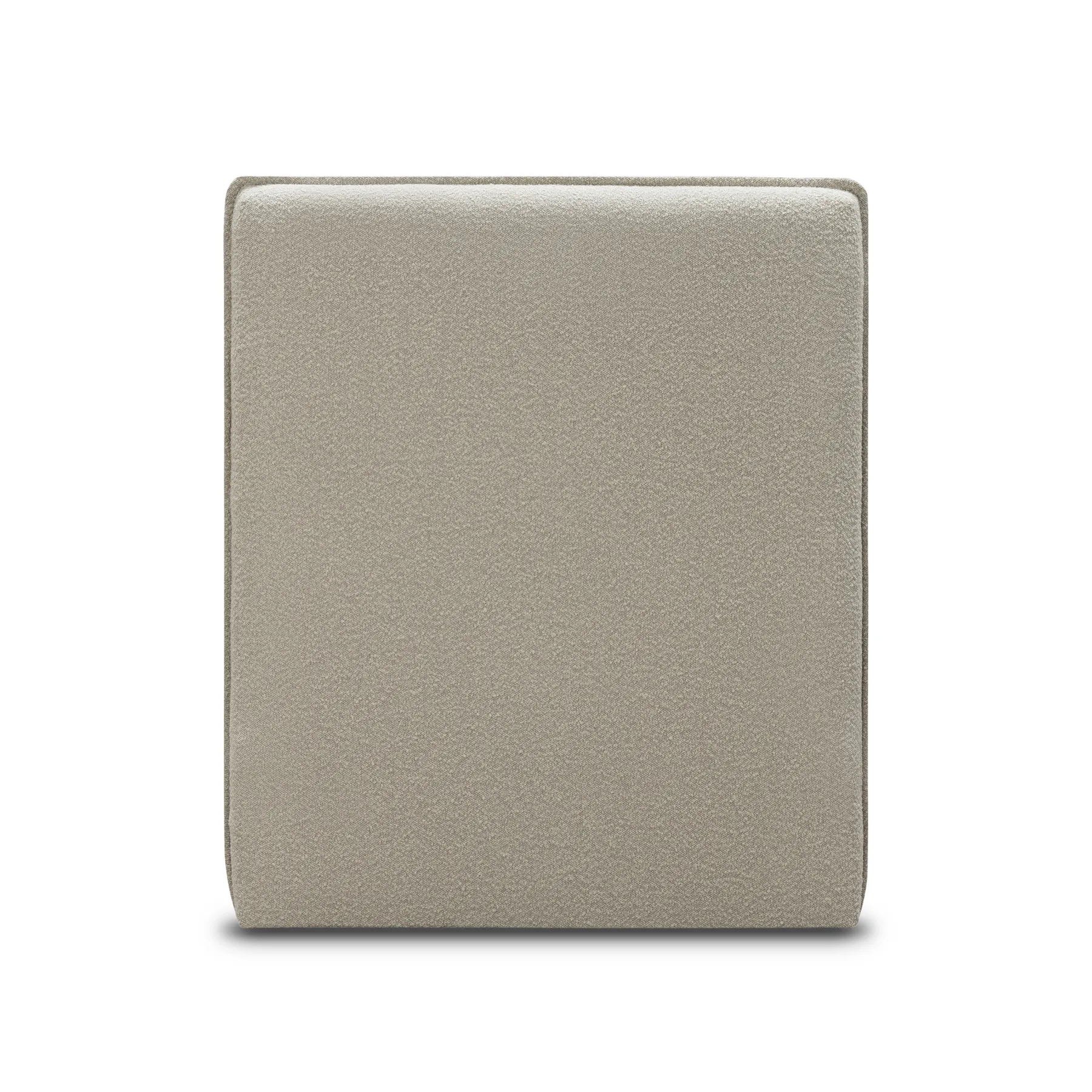 Easton Single Bed Head - Copenhagen Grey