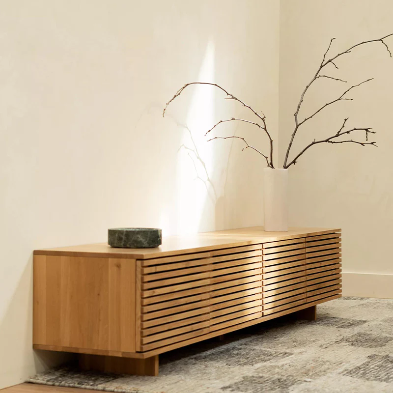 Linear Entertainment Unit 180cm - Oak