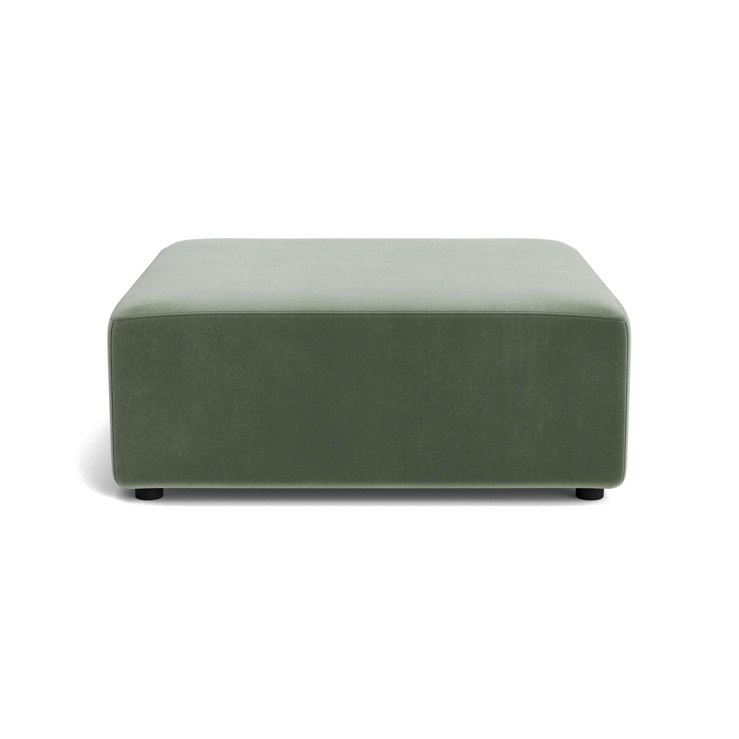 Stretch Ottoman - Opal Ocean