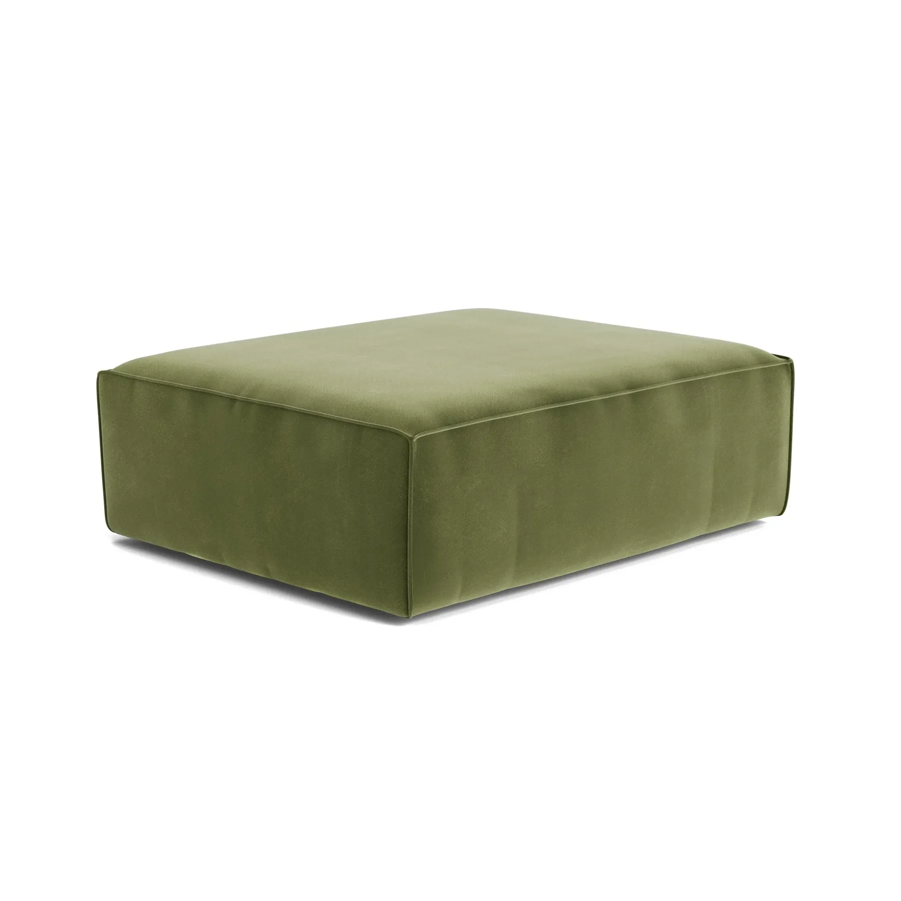 Block Ottoman - Opal Forest