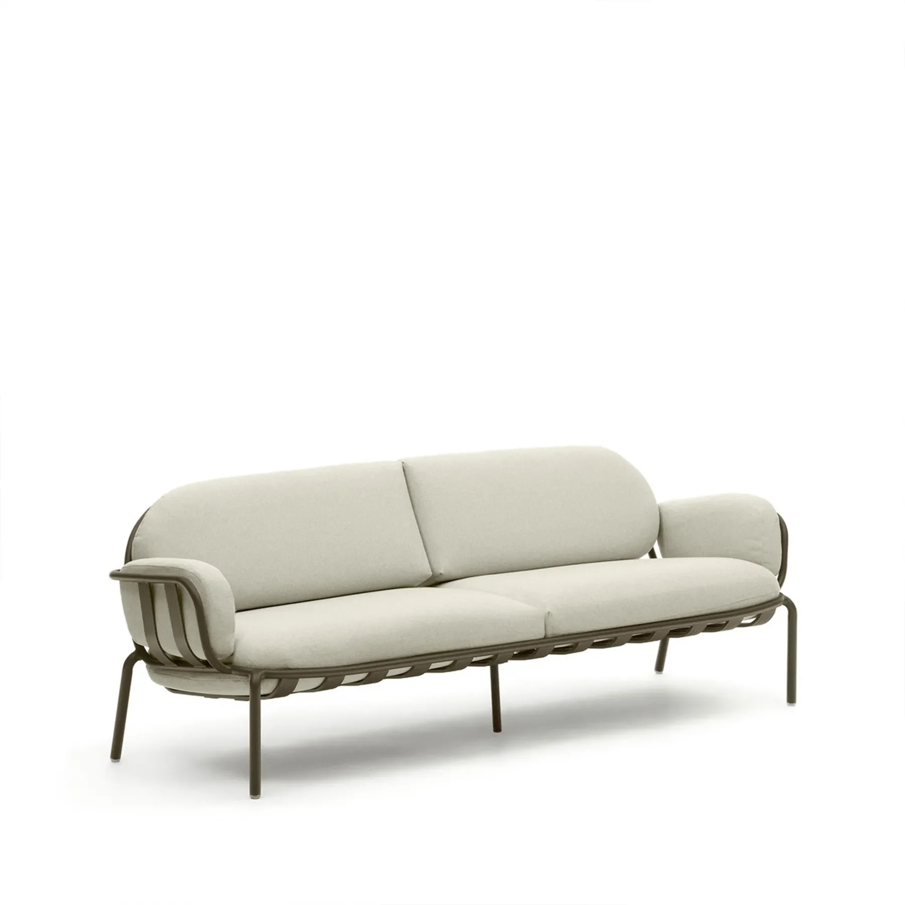 Joncols Outdoor 3 Seater Sofa - Green