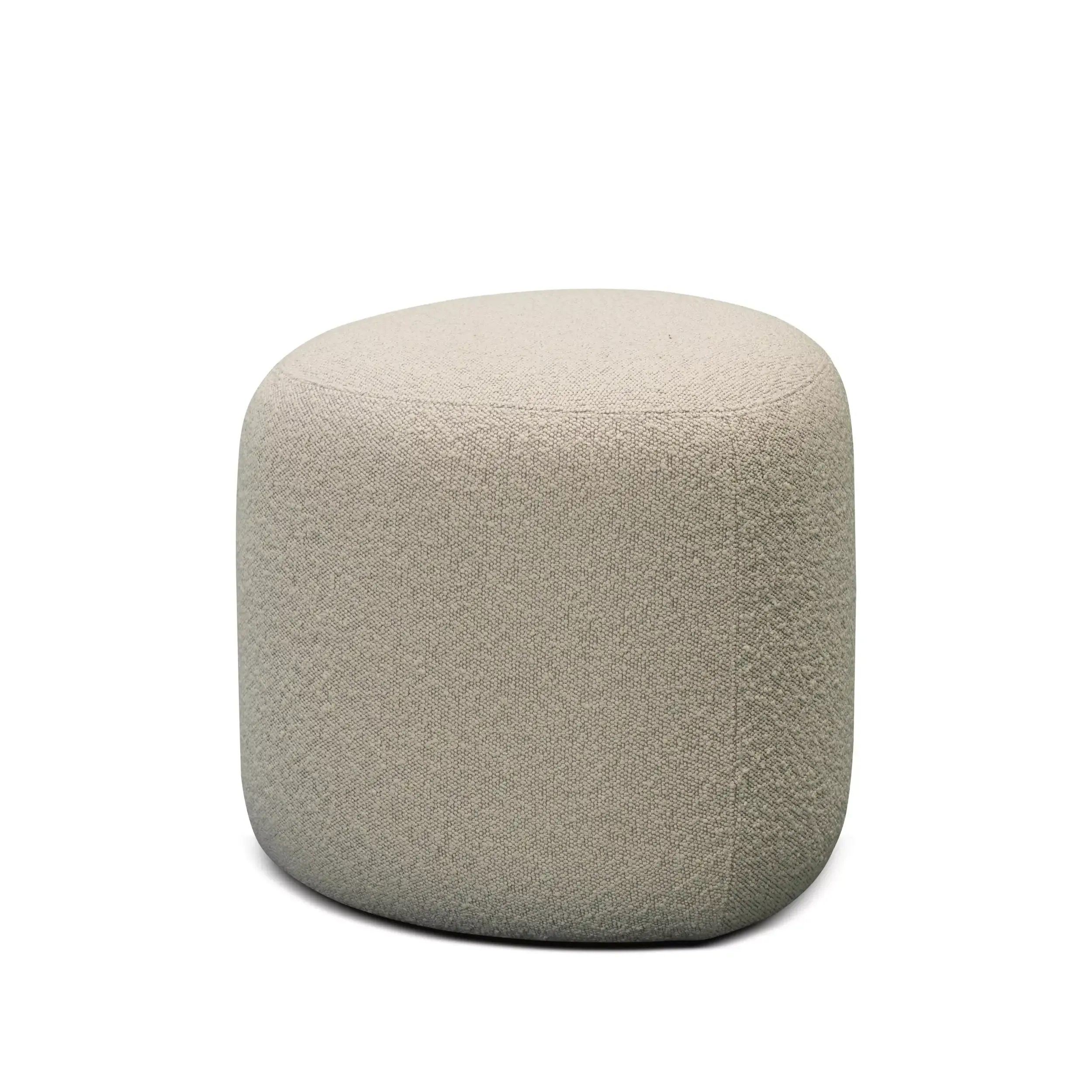 Alaska Ottoman - Copenhagen Grey