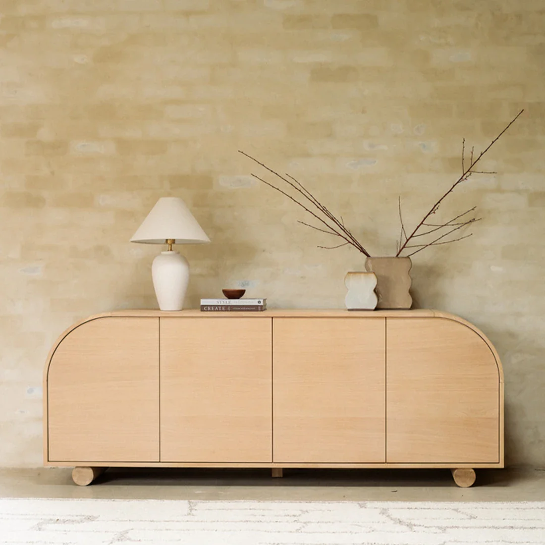 Muse Sideboard 210cm - Oak