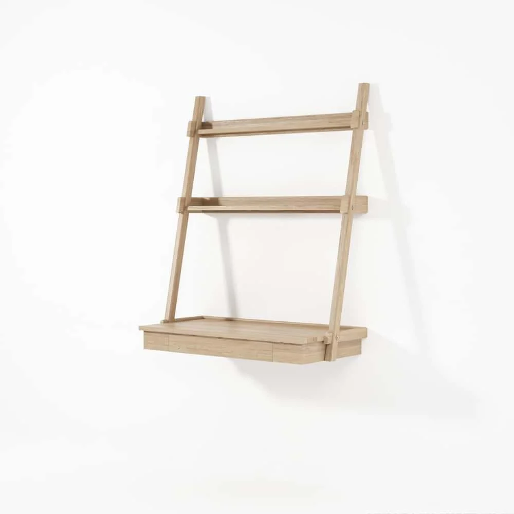Simply City Hanging Desk - Oak