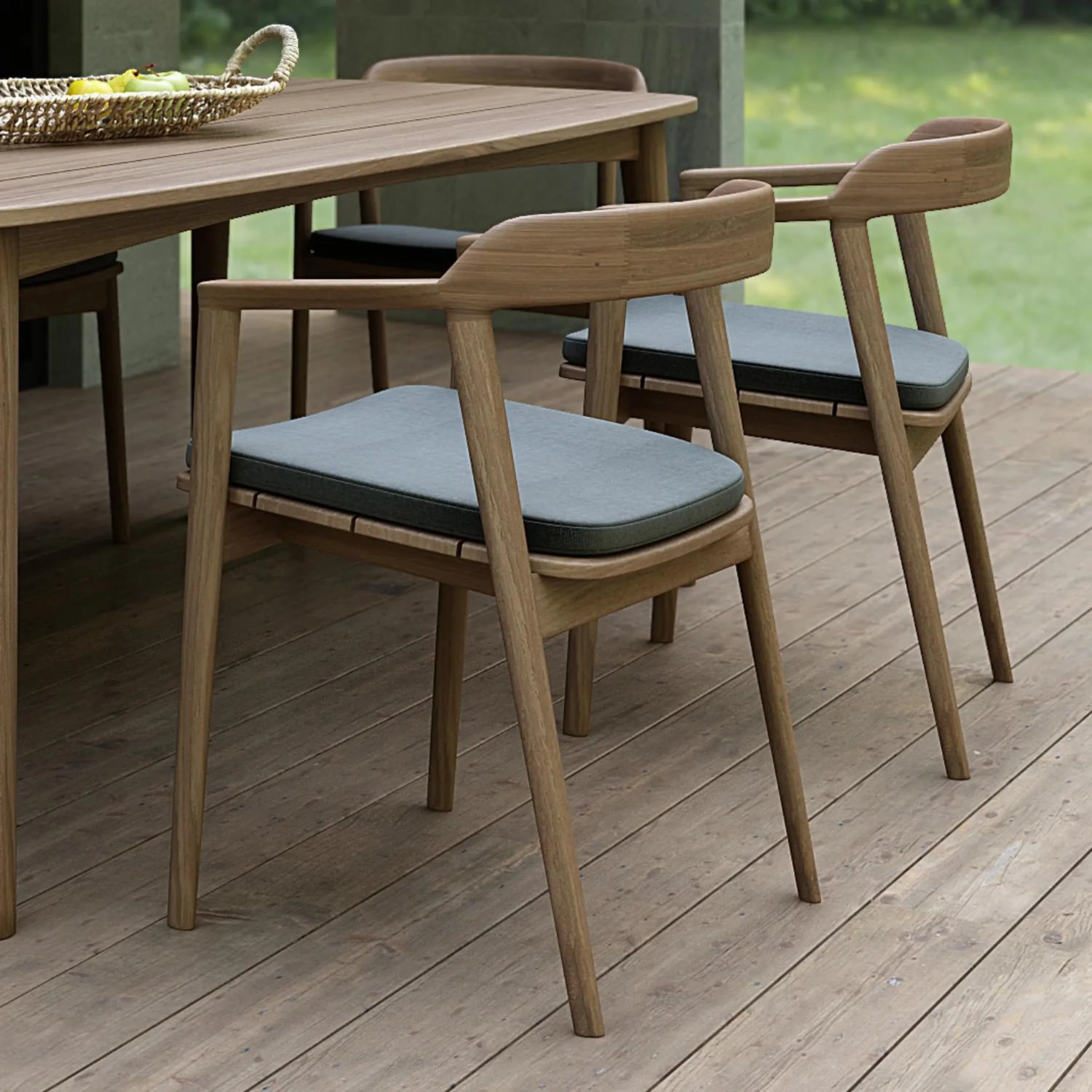 Grasshopper Outdoor Dining Chair - Teak