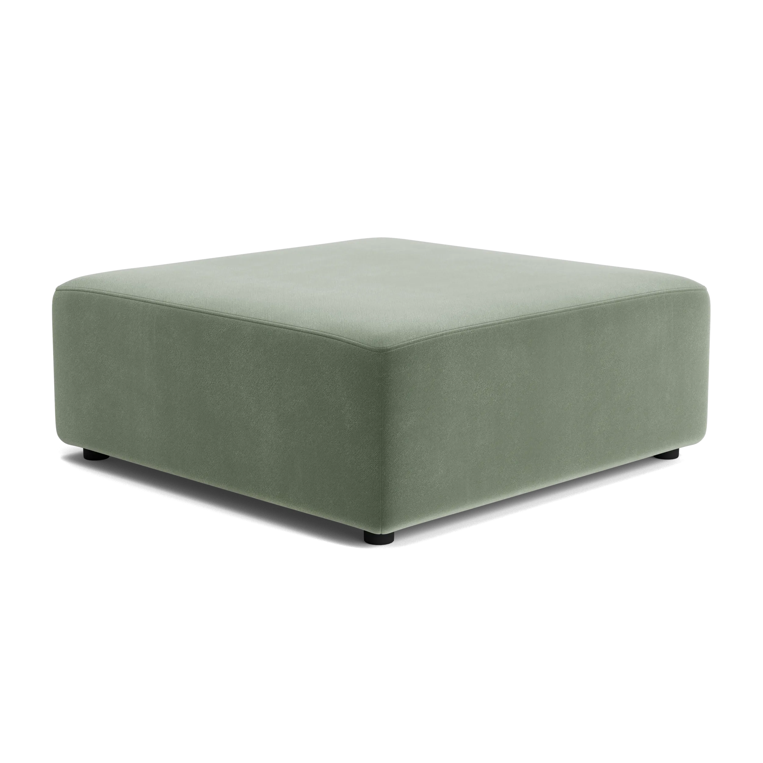 Stretch Ottoman - Opal Ocean