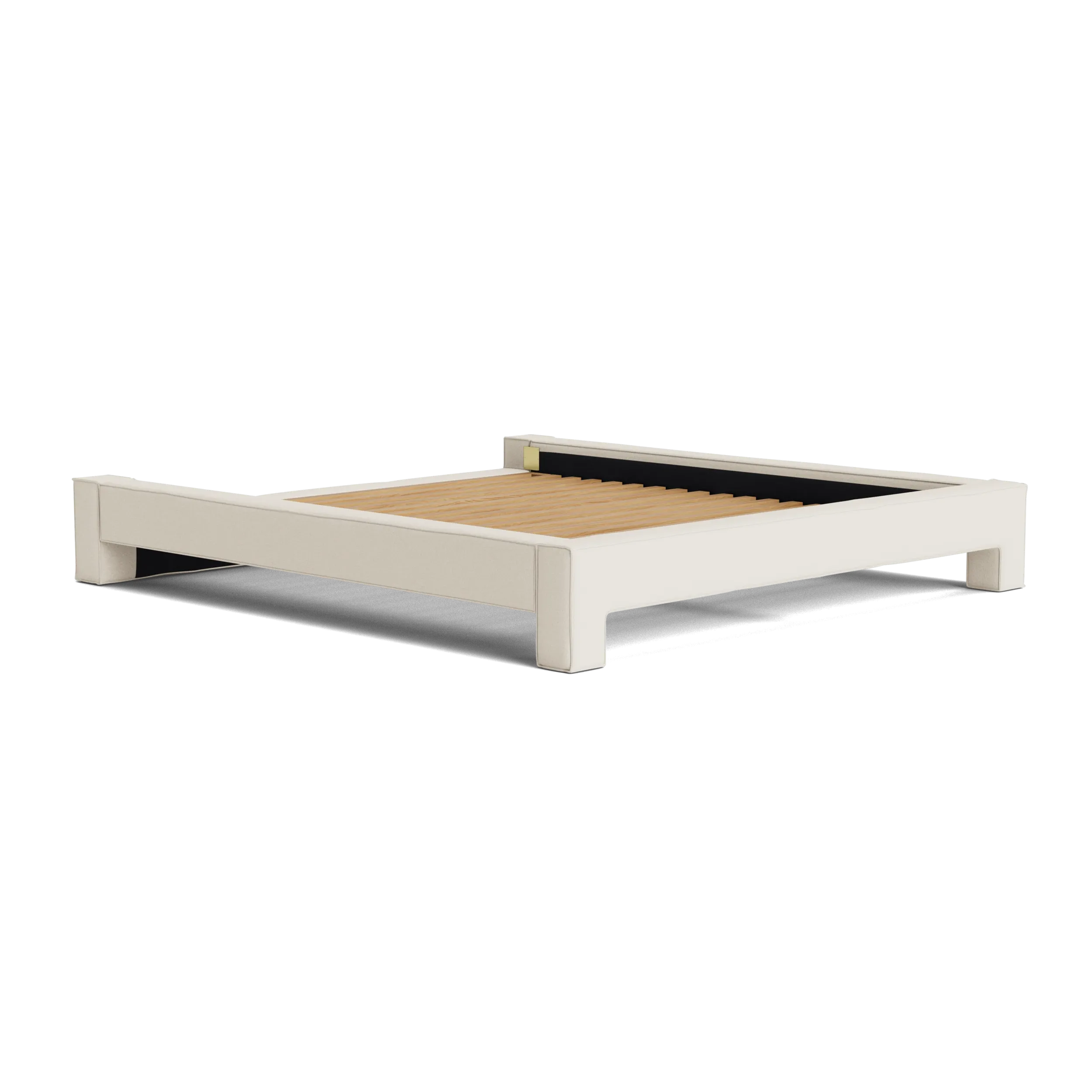 Doze King Bed Base - Siena Cream