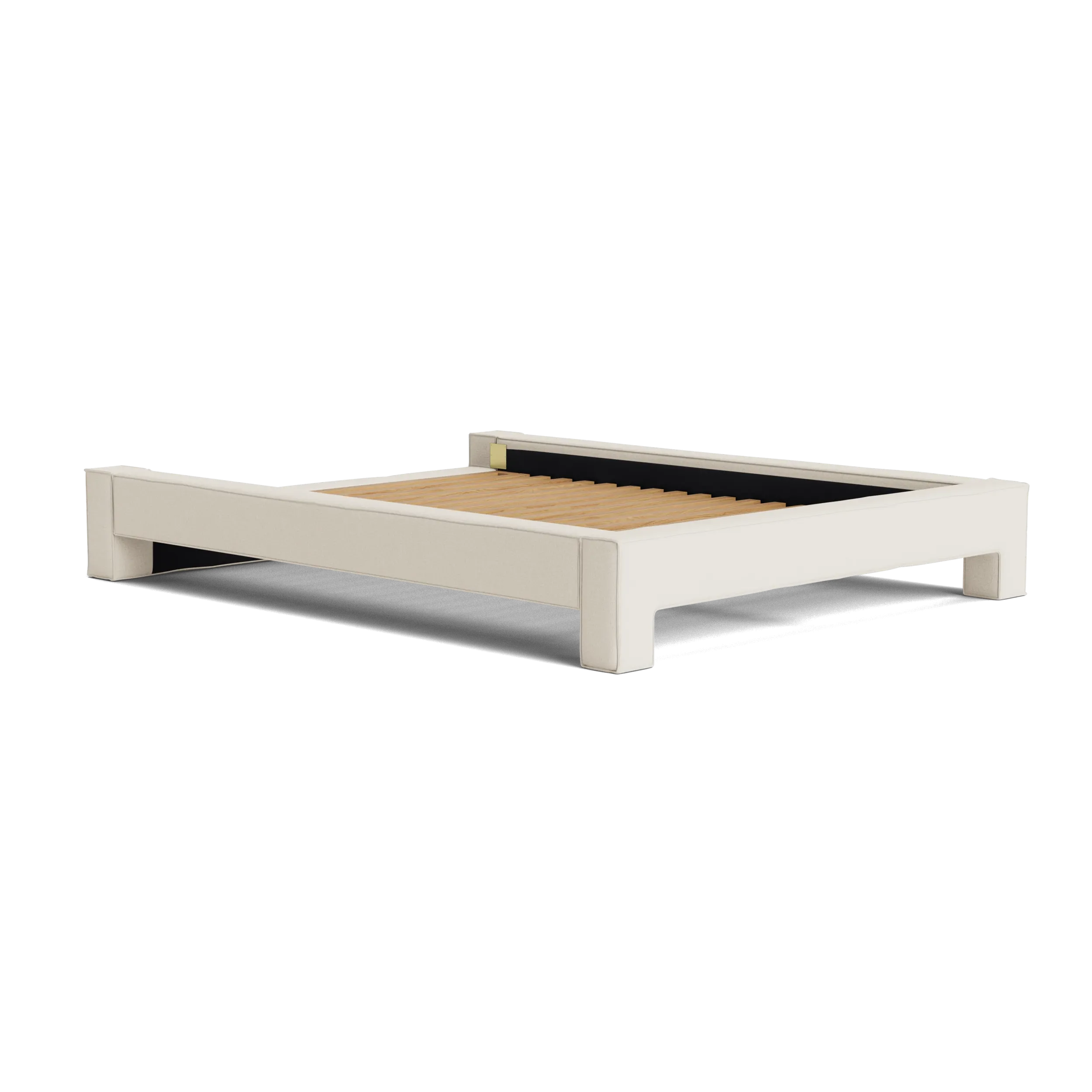 Doze Queen Bed Base - Siena Cream
