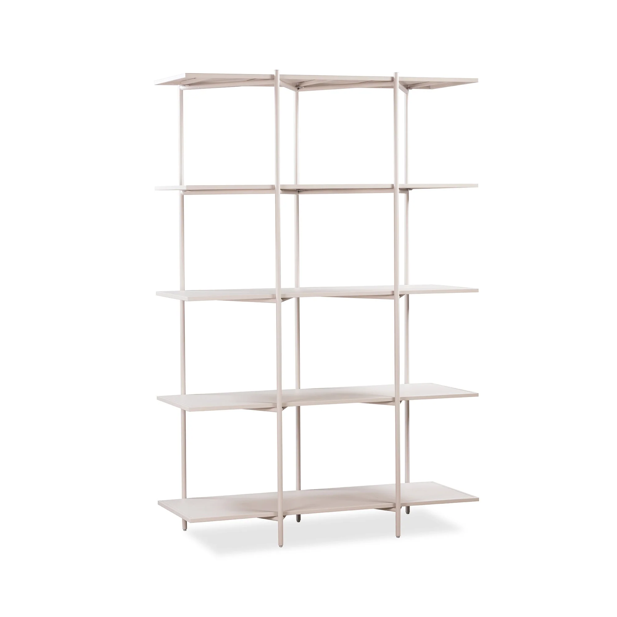 Cross Shelving Unit Tall - Warm Beige