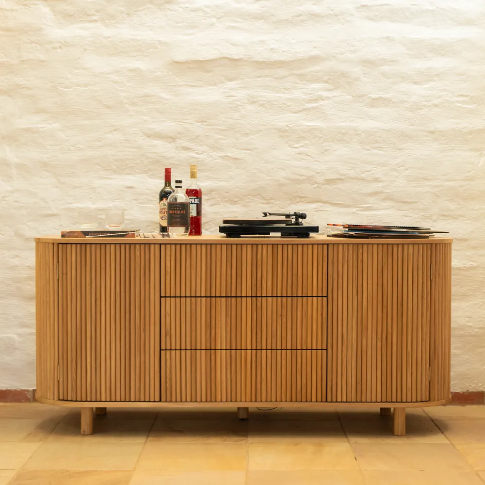 Ripple Sideboard 180Cm - Oak