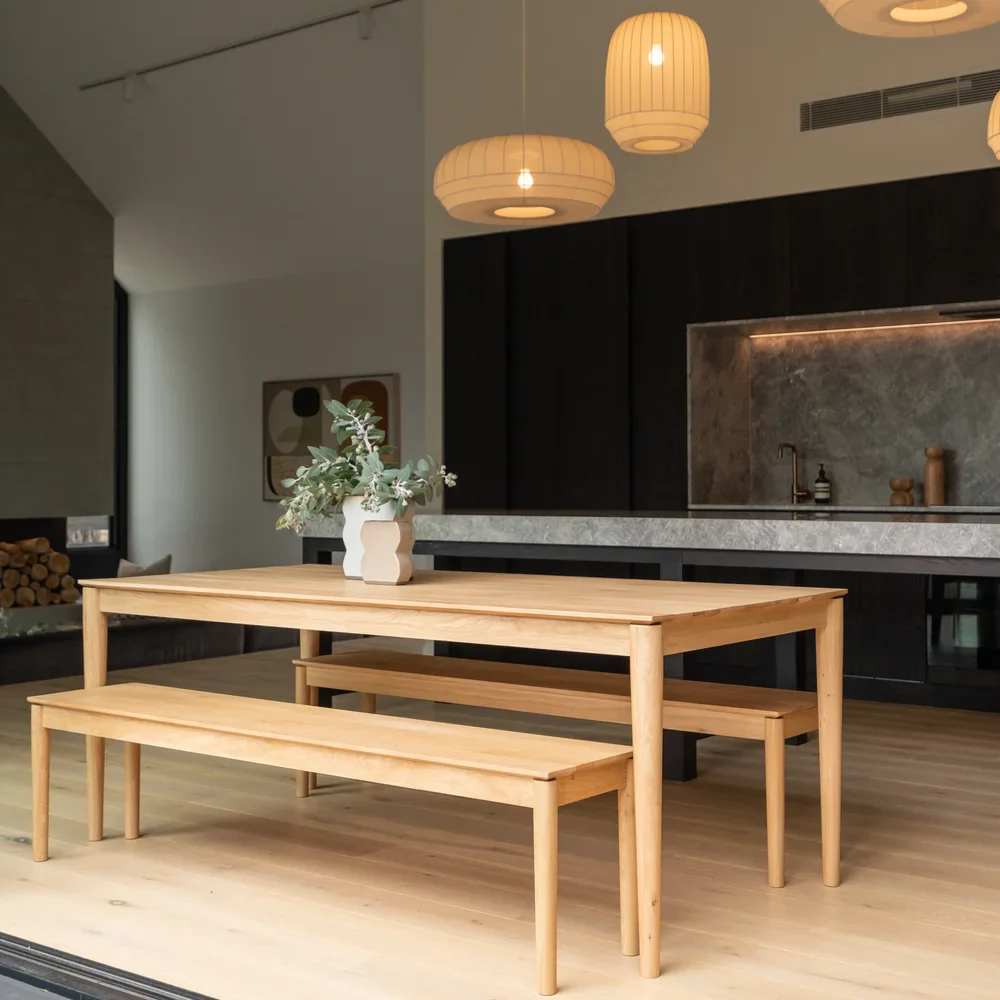 Gather Dining Bench 180cm - Oak