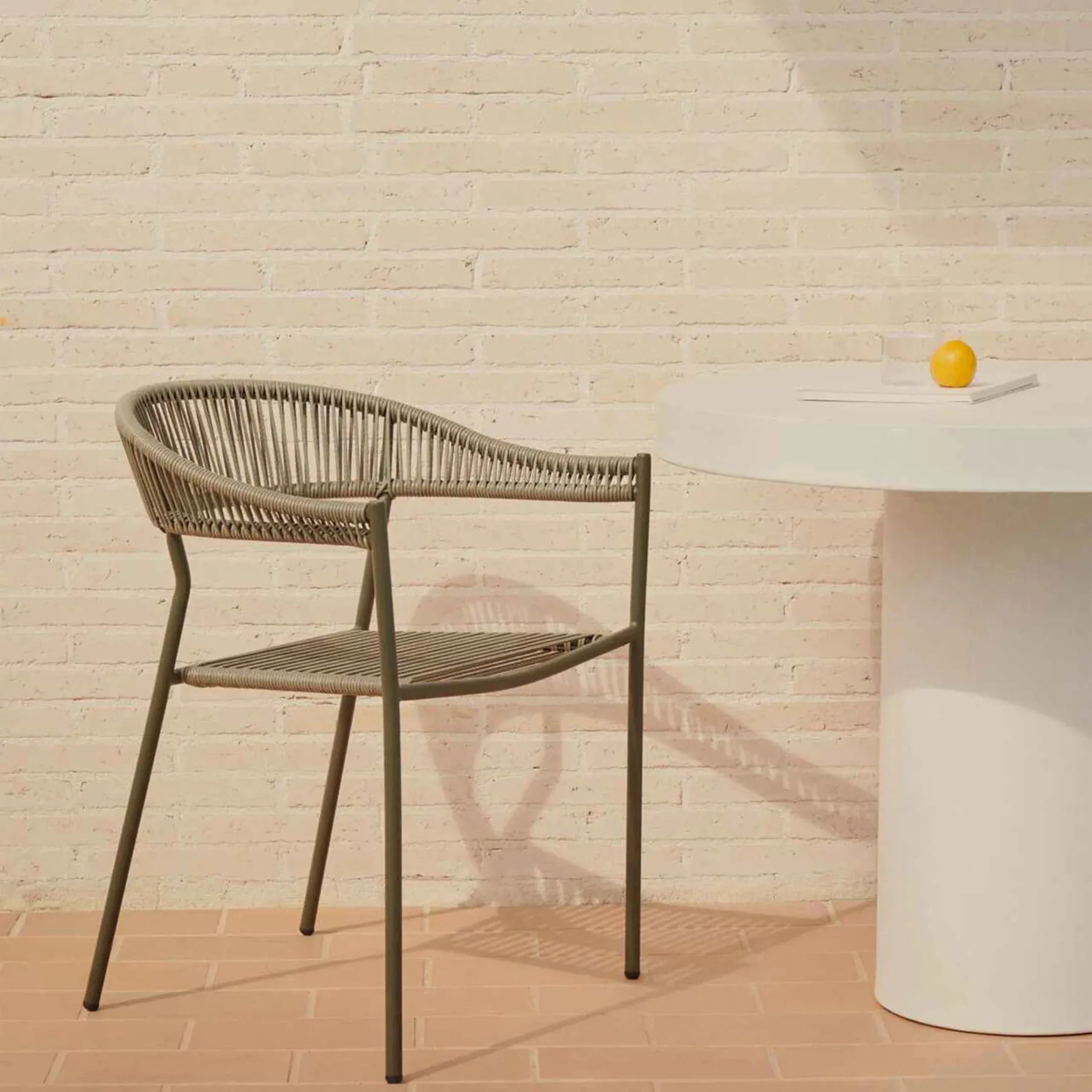 Futadera Outdoor Dining Chair - Green