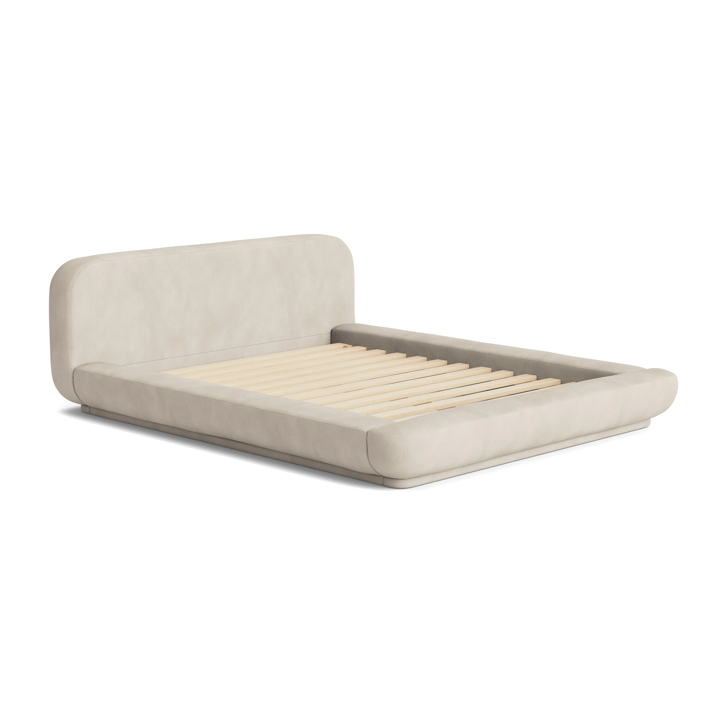 Floss Queen Bed - Corduroy Mist