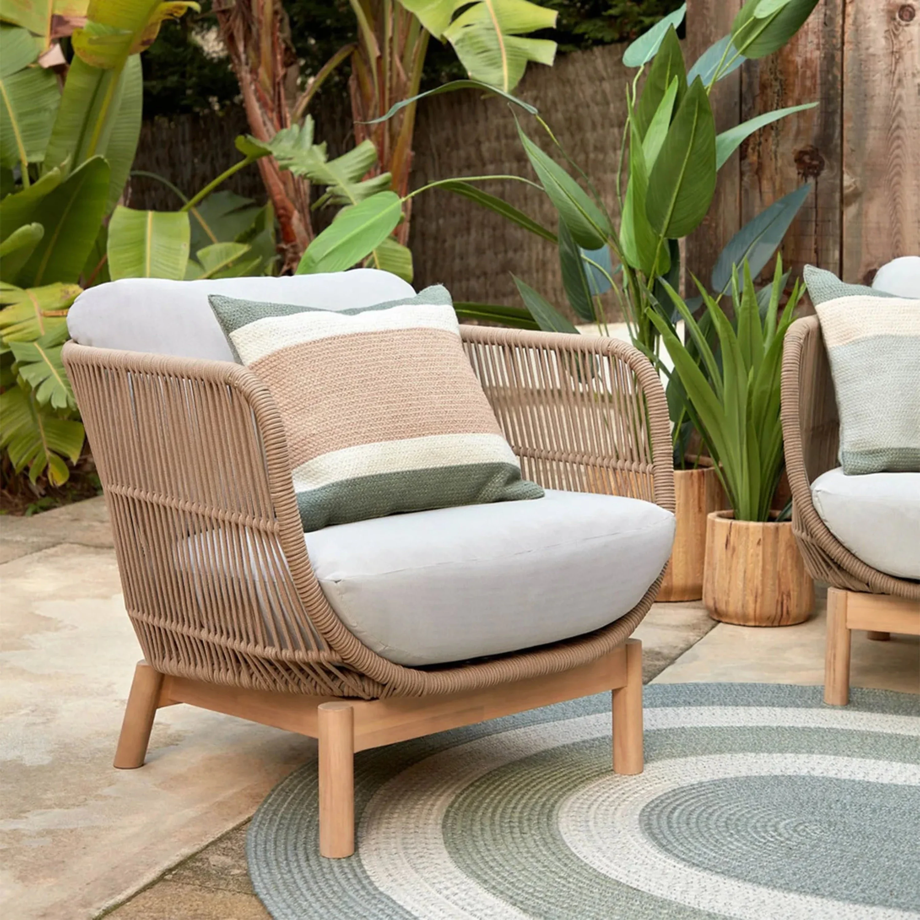 Catalina Outdoor Armchair - Beige