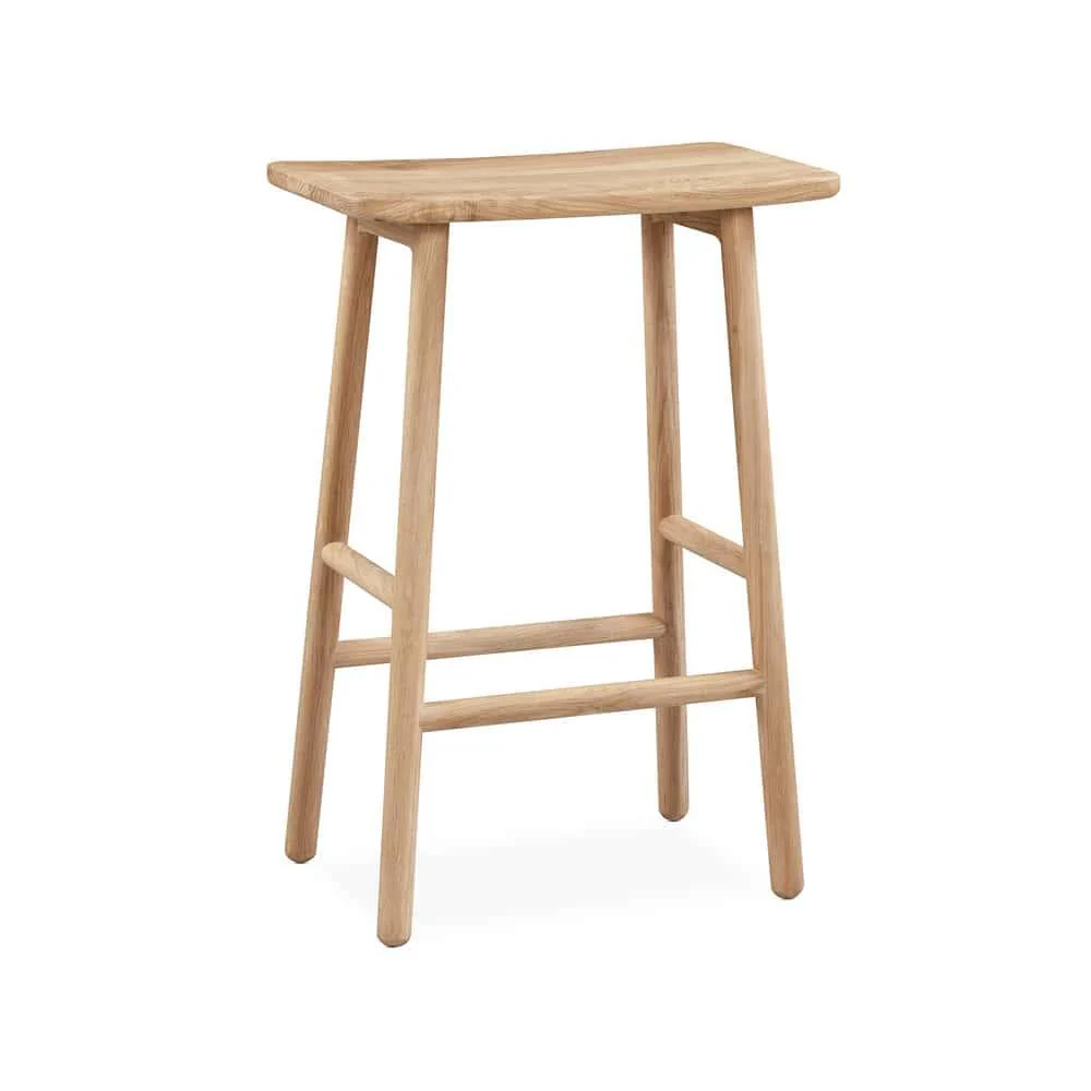 Loft Bar Stool 65cm - Oak