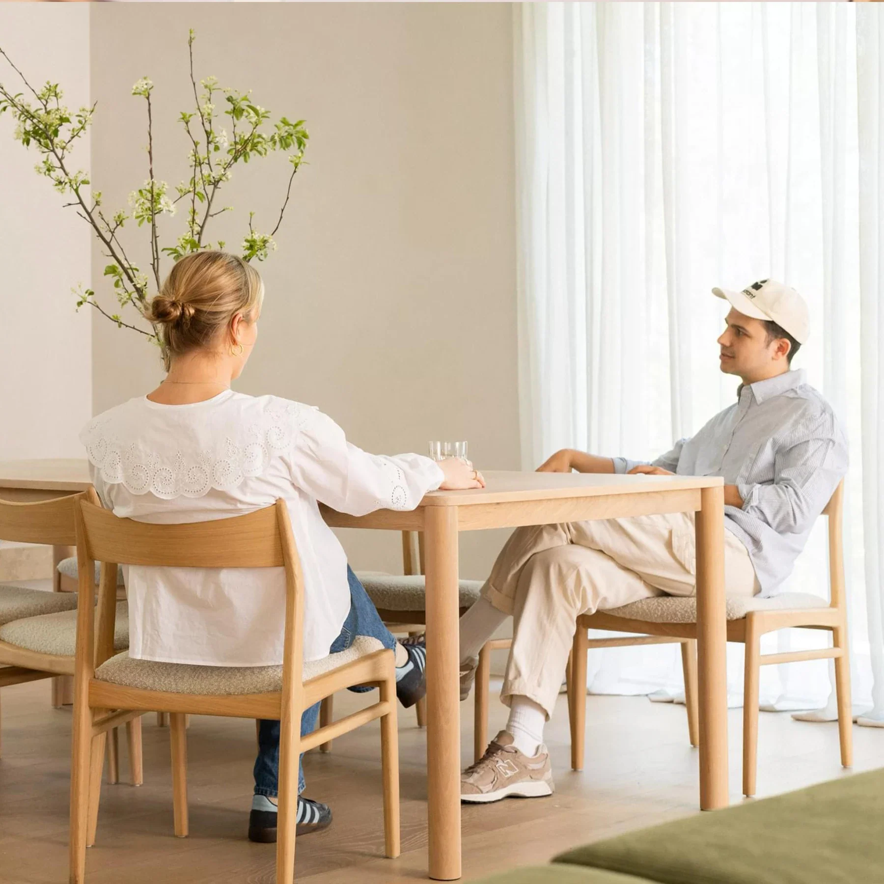 Pure Dining Table 180cm - Oak