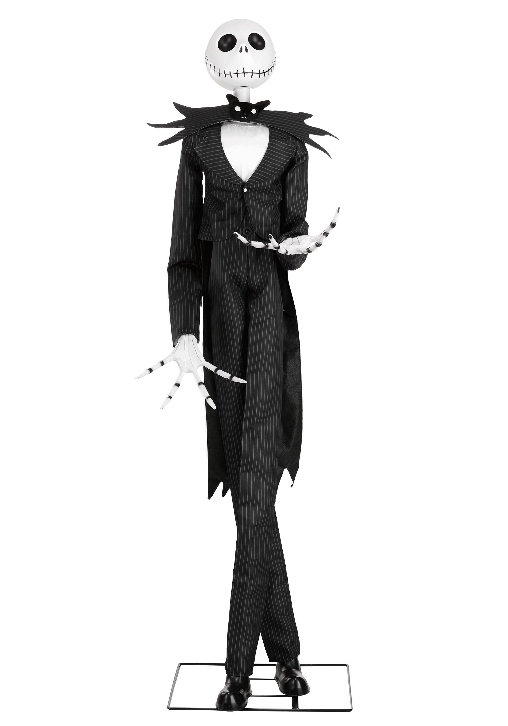 6FT Disney Nightmare Before Christmas Animatronic Jack Skellington Halloween Decoration
