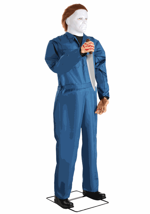 6FT Animatronic Michael Myers Halloween Decoration