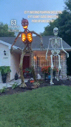 💝 Last Day For Clearance,✨12ft skeleton