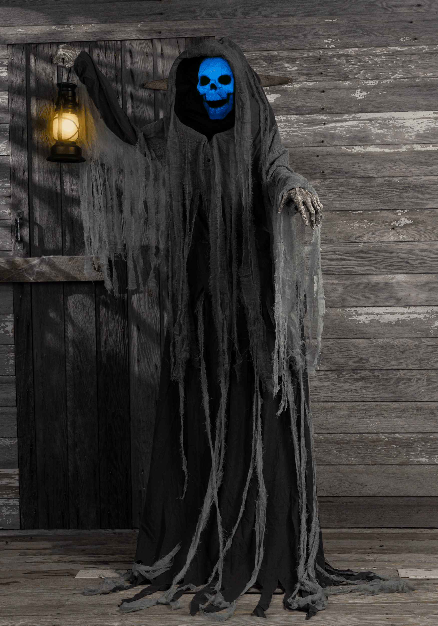 6FT Animated Looming Phantom Halloween Decoration