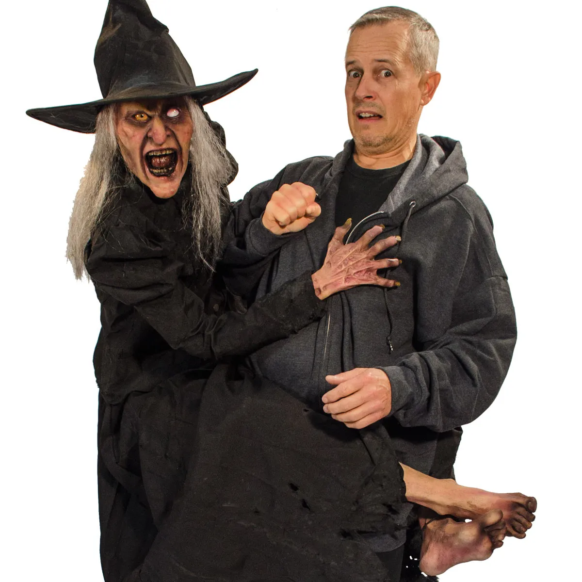 Deadfield the Zombie Butler Puppet w/moving mouth