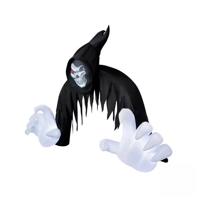 12 Ft Light-Up Jack the Reaper Archway Inflatable Decoration