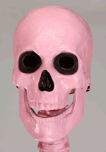 Ms. Vanderbones 8FT Pink Skeleton Halloween Decoration