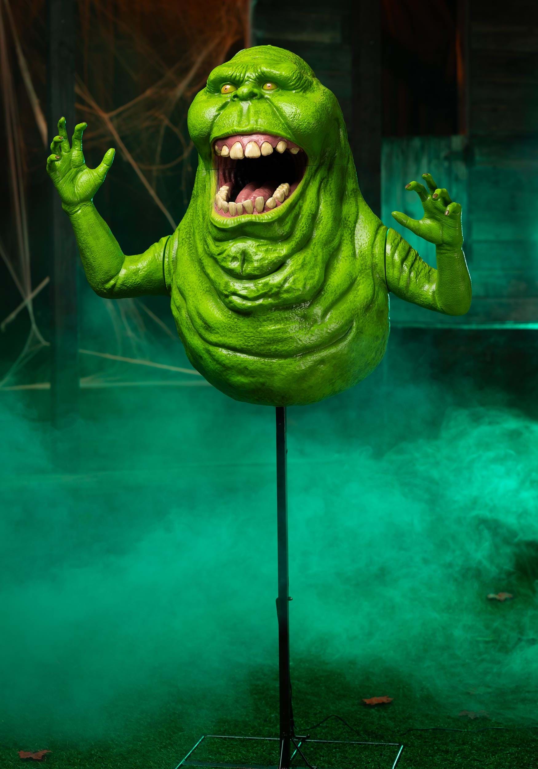5FT Ghostbusters Animated Slimer Halloween Decoration