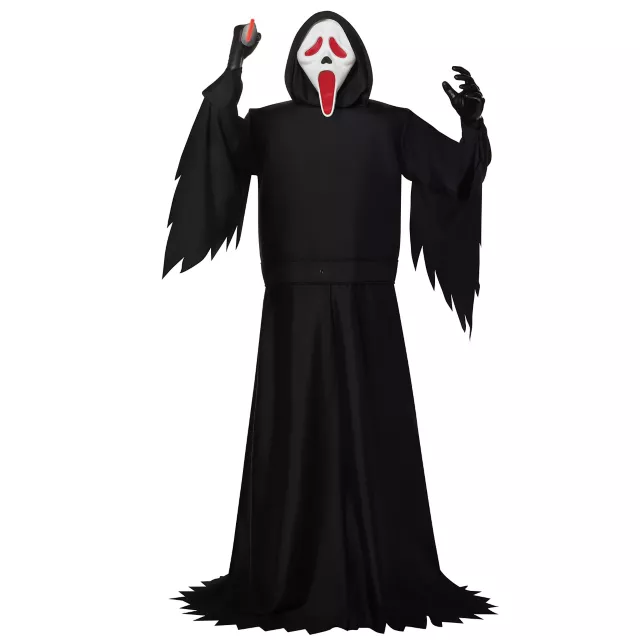 6 Ft Static Ghost Face Animatronic