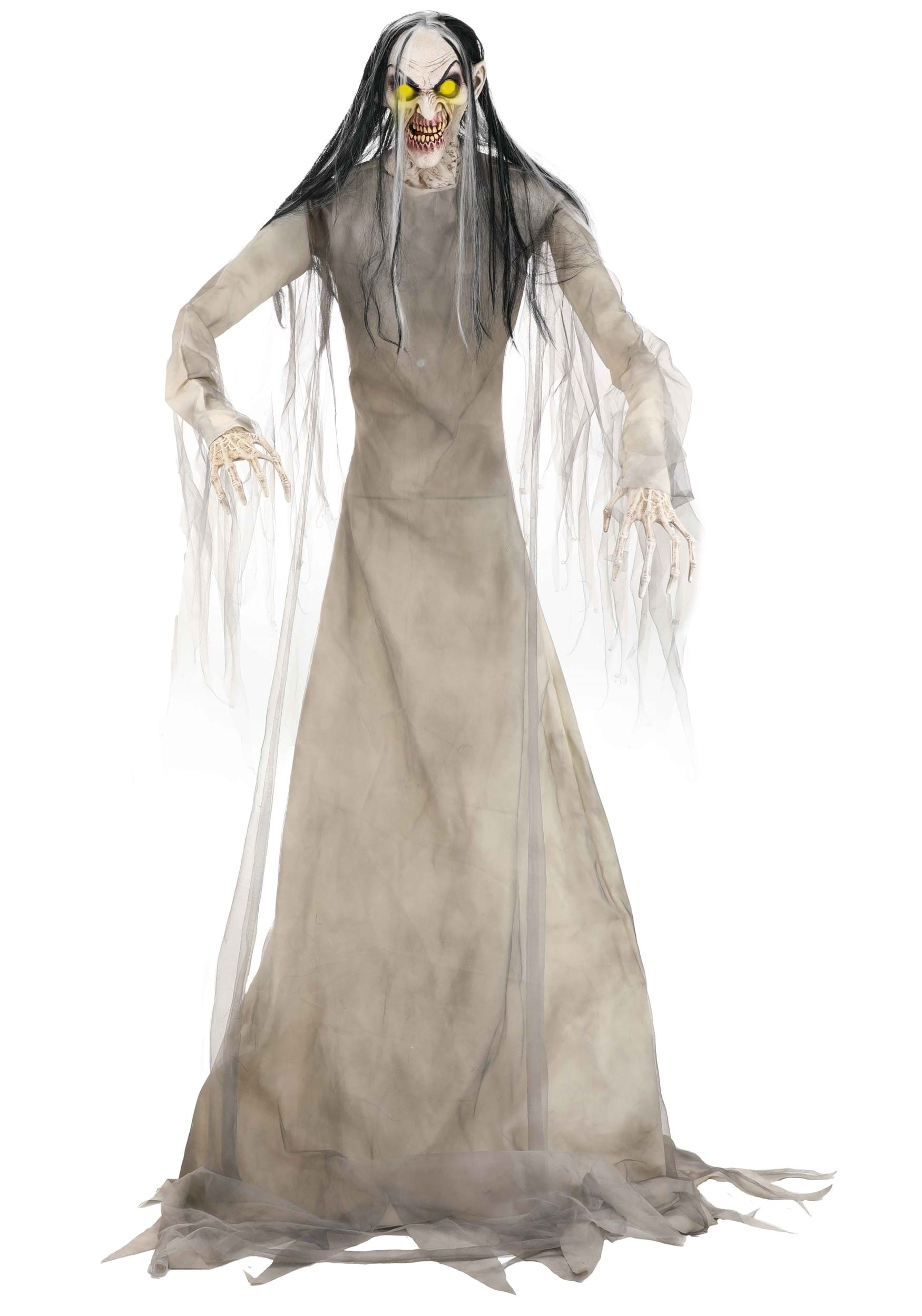 7 Foot Animatronic Wailing Banshee Seasonal Visions International Halloween Decoration