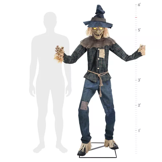 6.6 Ft Strawman Animatronic