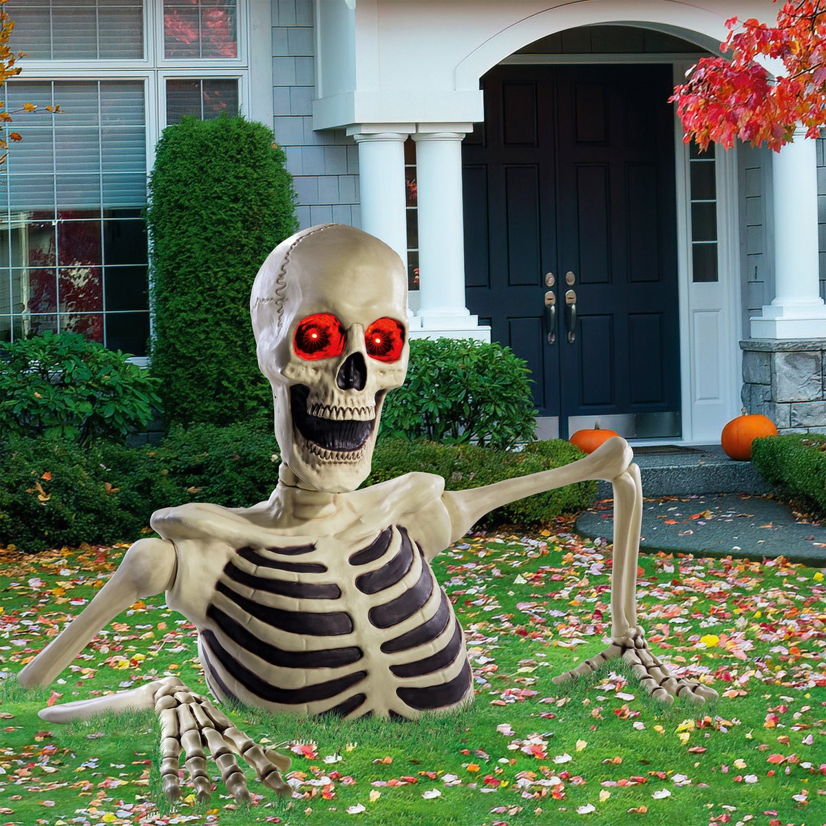 Giant Ground Breaking Skeleton