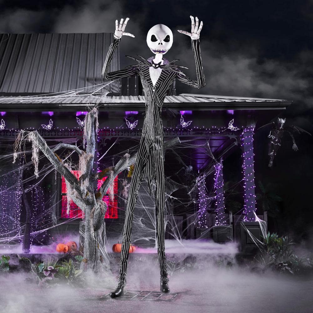 13 ft. Giant-Sized Animated LED Jack Skellington