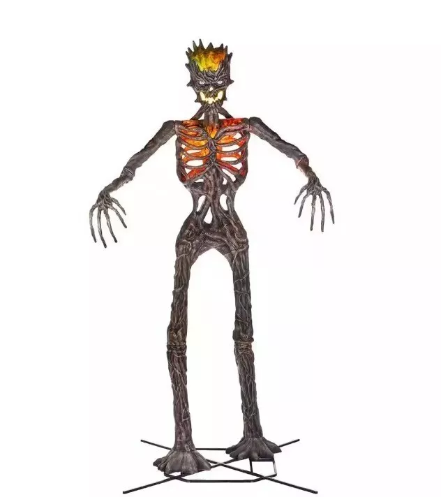 Giant-Sized Inferno Deadwood Skeleton 12.5 ft. Tall Halloween Decor Yard Lawn