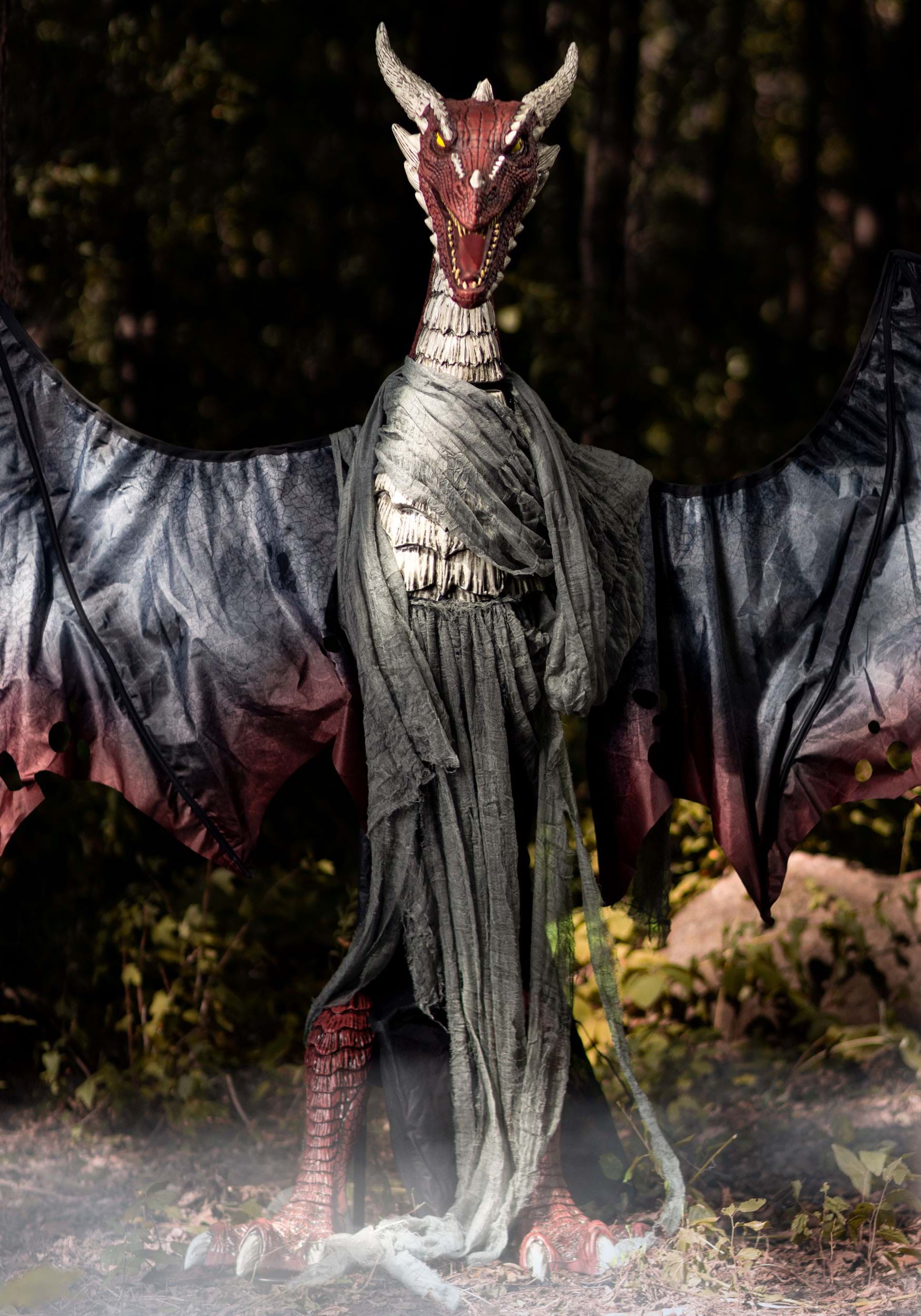 Animated Brimstone Dragon Halloween Decoration