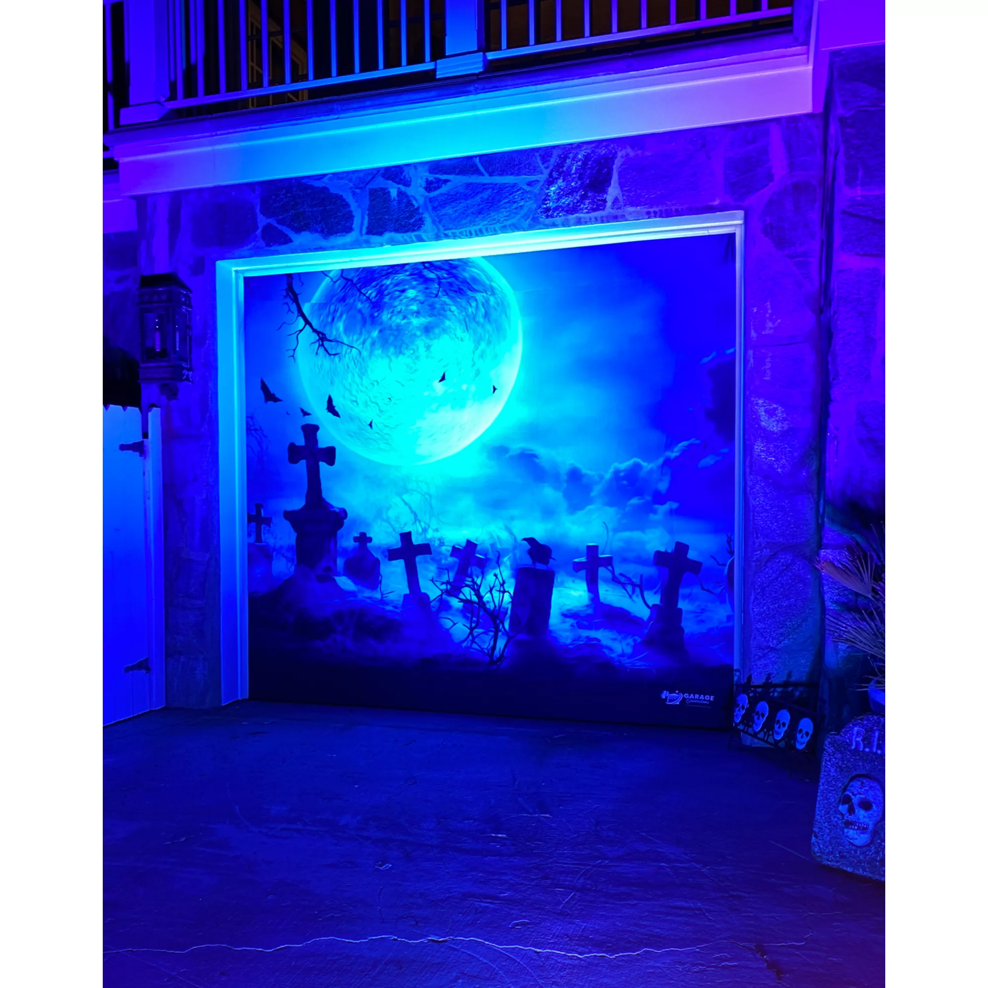 Reaper Graveyard Garage Single Door Cover